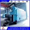 Machine Manufacturers Water Pipe 1000Kg Biomass Steam Boiler for Sale