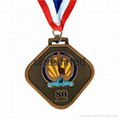 HongfuxinBrass 3D engraving 3D Medal  3