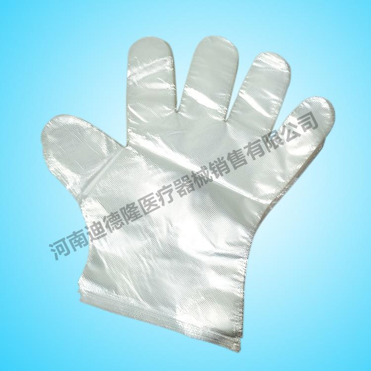 一次性使用醫用薄膜手套（PE聚乙烯檢查手套) 4