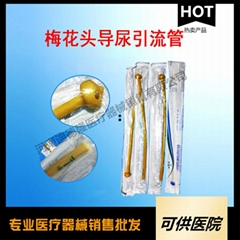  一次性使用無菌梅花頭導尿引流管