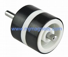 injection bonded magnetic rotors