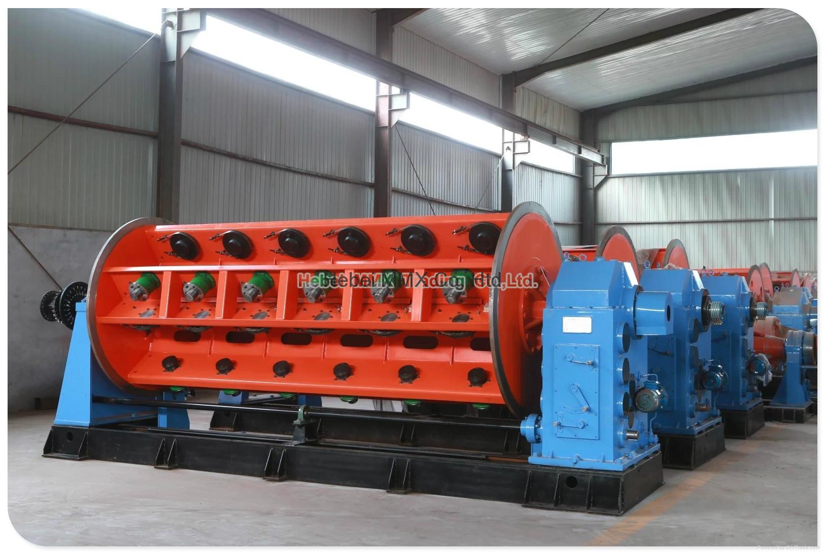 Cable Making Machine. Cable Strander. Rigid Stranding Machine.