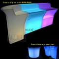 Wholesale Plastic Furnitures LED Bar Counter 2