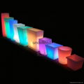 Plastic Planter Pots Illuminated LED Planters 3