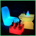 Modern Bar Furniture Home Bar Decor Glowing Sofa Set