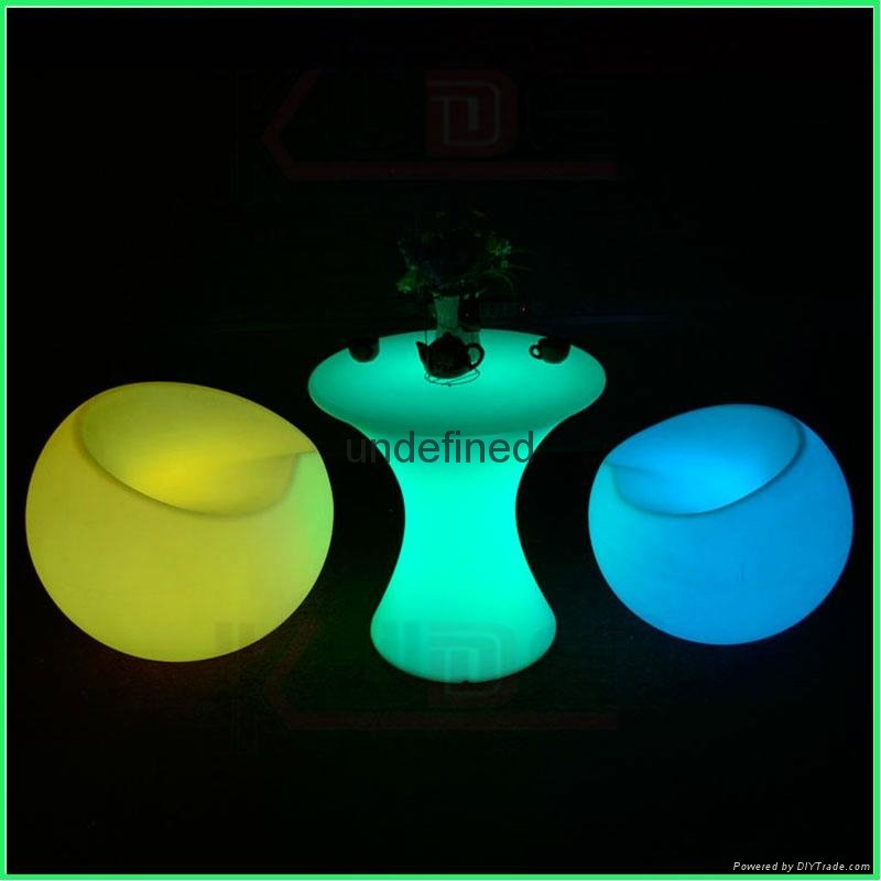 comfortable led chair  glowing bar furniture  2