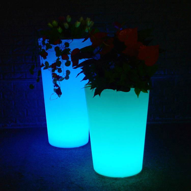 LED Flower Pot Lighting LED Color Changing Flower Planter 3