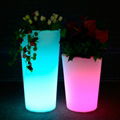 LED Flower Pot Lighting LED Color Changing Flower Planter 5