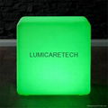 Light up Cube Seat Chair Stool Illuminated LED Cube 3