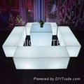 LED Glowing Bar Furniture Party Furniture Coffee Table Furniture