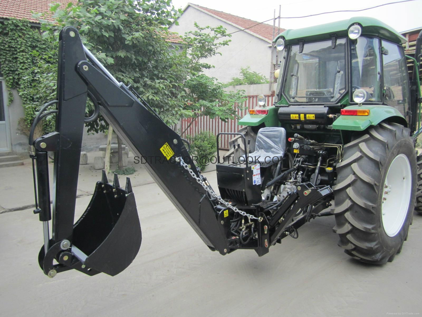 Sadin Tractor  Loader and Back Hoe 2