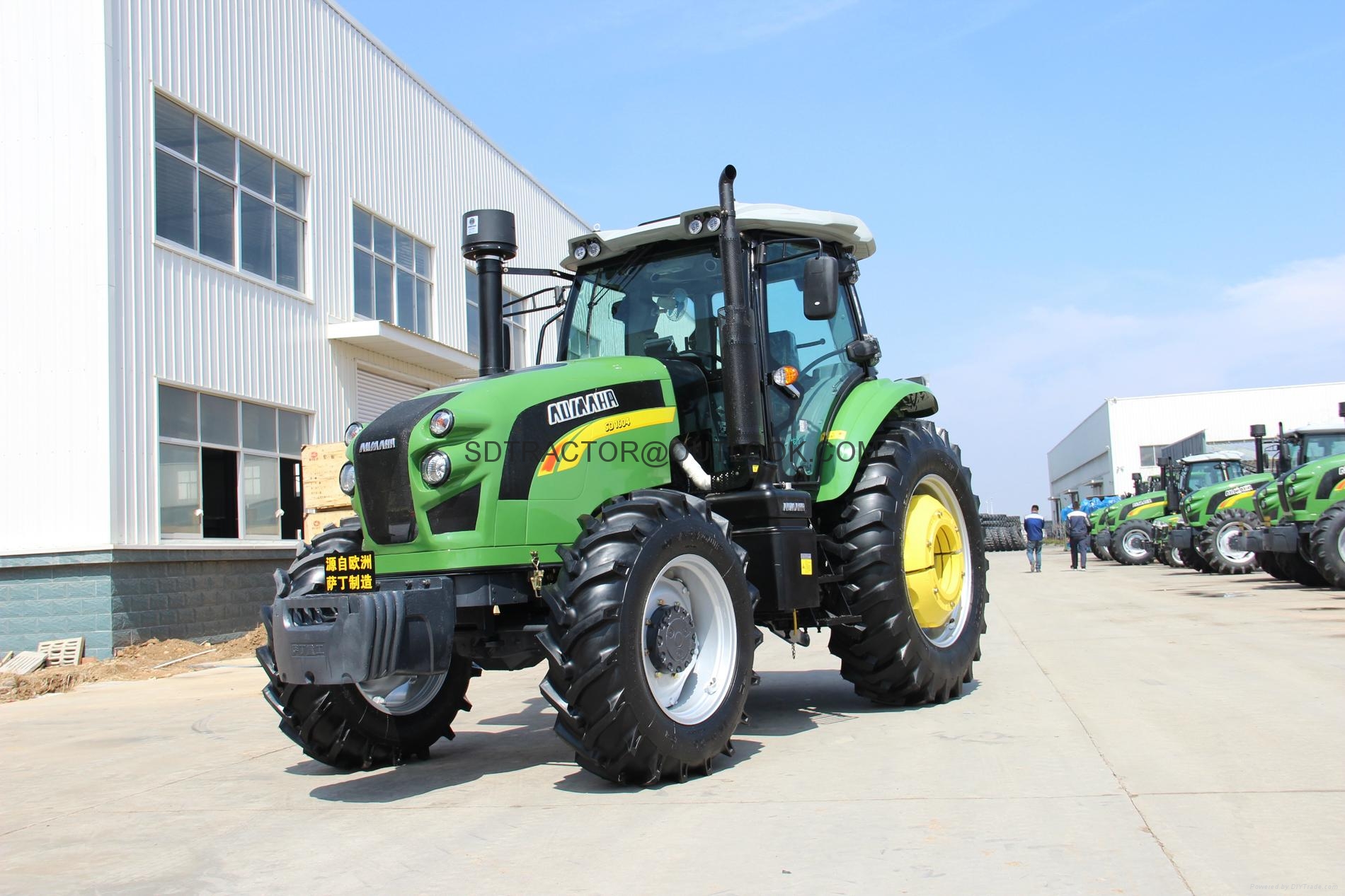 萨丁sd1404欧马赫拖拉机