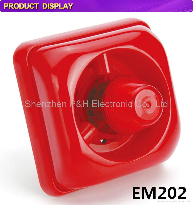 Fire Alarm Strobe Siren