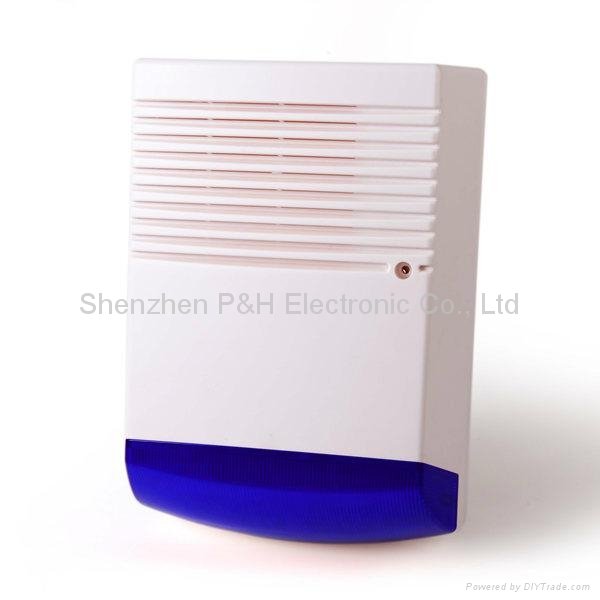 Outdoor Battery Backup Siren with Flash 3