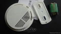 Hot!!! wireless smoke detector fire alarm 315M/433M with 9V battery 4