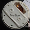 photoelectric wired cigarette conventional Optical smoke alarm detector 24v 2