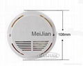 photoelectric wired cigarette conventional Optical smoke alarm detector 24v 3