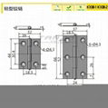 stainless steel hinges for plywood boxes/hinges for metal door 2