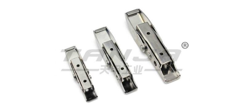 [TANJA] A109 Concealed  latch，spring loaded stainless steel latch with side hole 3