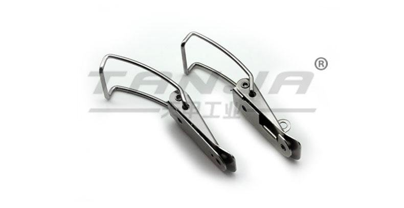 [TANJA] A14B Flexible damping latch for barrelspring loaded toggle clamps 2
