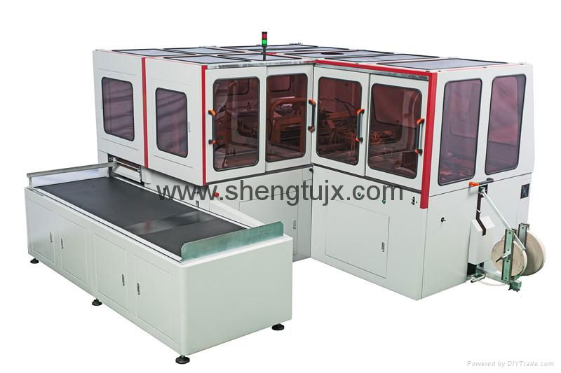 ST036XL Automatic Hard Cover Triangle Machine