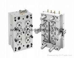 used plastic household pet injection preform mould for 8cavity