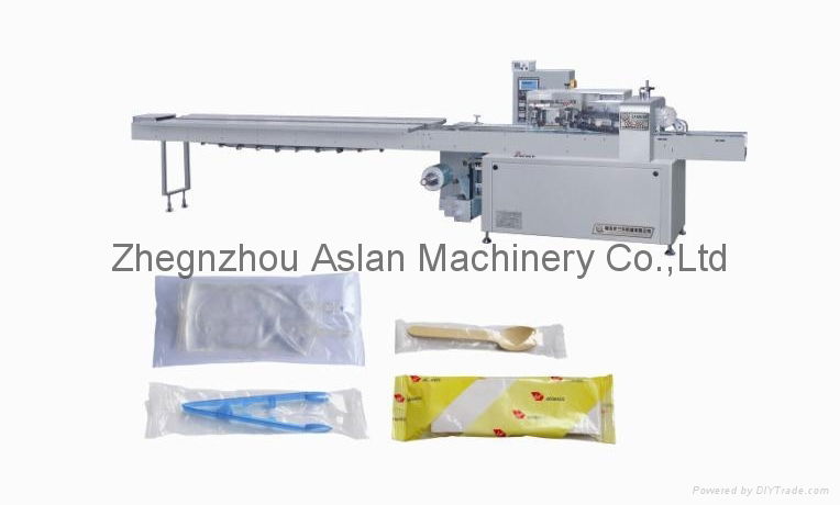  flow type bread  packing machine horizontal  food packaging machine 5