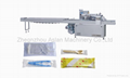 horizontal packing machine for snack food / bread cakes biscuits packing machine