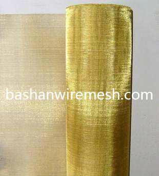 China steel mesh manufacturers Brass Wire Mesh 3