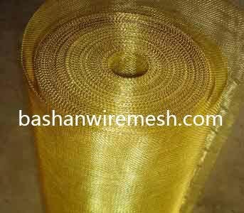 China steel mesh manufacturers Brass Wire Mesh 4