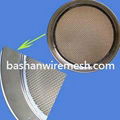 Stainless Steel Frame 75 Micron Square Mesh Laboratory Test Sieve 1