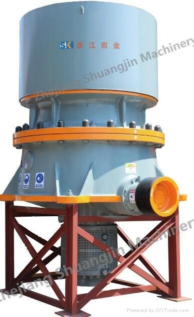 Single-cylinder hydraulic cone crusher Machine profile: 3