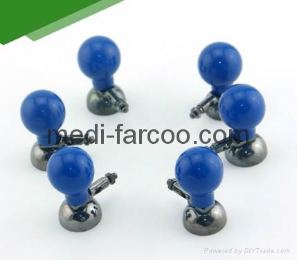 Adult multi function AgCl plated  ECG ELECTRODE SUCTION BALLS  2