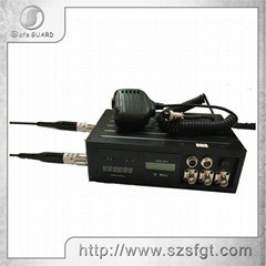 Manpack COFDM video and two way audio transmitter