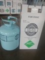 99.9% Purity 13.6kg/30lbs Disposable Cylinder Freon 134A Refrigerant Gas R134A