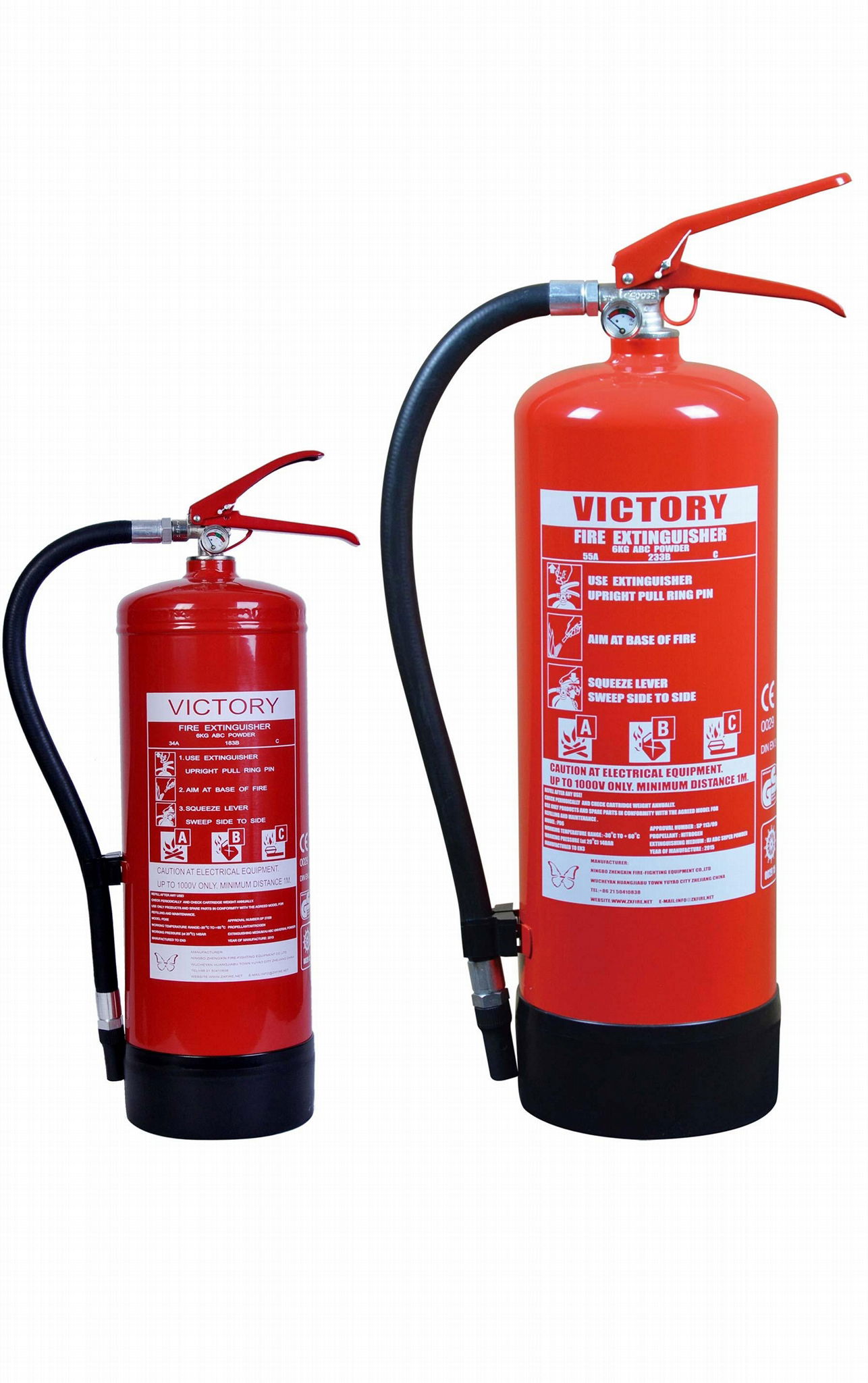 EN3 standard dry chemical 1 - 16 kg fire extinguisher 2