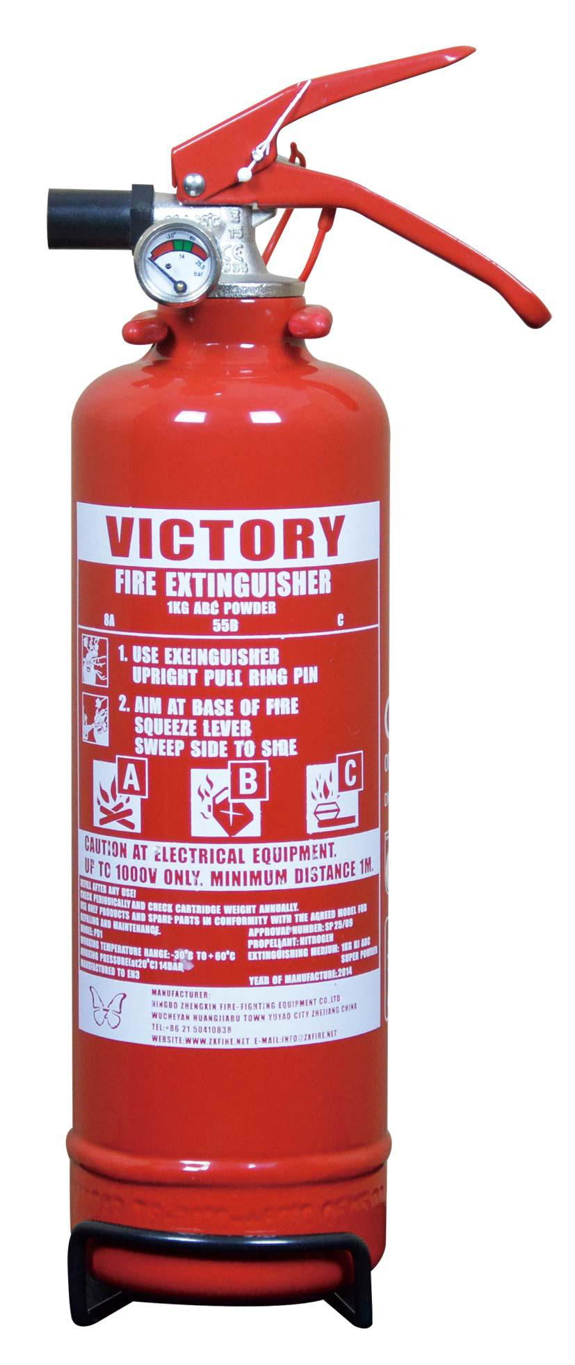 EN3 standard dry chemical 1 - 16 kg fire extinguisher 3