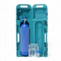 outdoor use 4 liters small medical portable oxygen cylinder