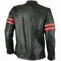 LEATHER MEN FASHION JACKET KMX-0081 2