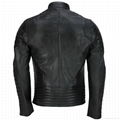 LEATHER MEN FASHION JACKET KMX-0083