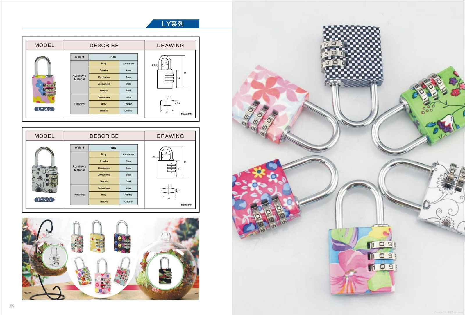 Combination Aluminum Padlock (China Manufacturer) Locks Security