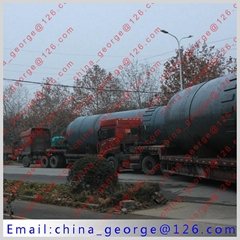 Large capacity hot sale tungsten rotary kiln sold to Aktube