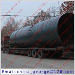 Large capacity hot sale chromium rotary kiln sold to Ongtustik kazakstan