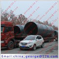 Large capacity hot sale low grade iron ore rotary kiln sold to Batysdy kazakstan 1