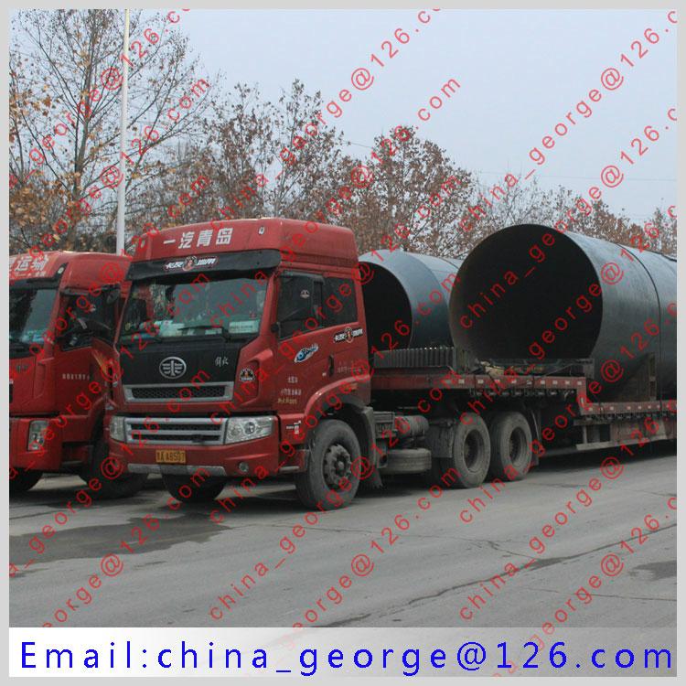 Large capacity hot sale low grade iron ore rotary kiln sold to Batysdy kazakstan 2