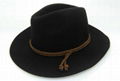 wide brim men hat wool felt hat