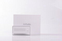 AirRadio air quality monitor PM2.5 CO2 VOC detector temperature humidity sensor 