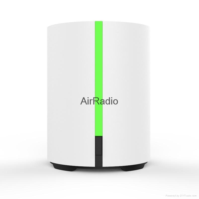 AirRadio air quality monitor PM2.5 PM10 temperature humidity detector 1