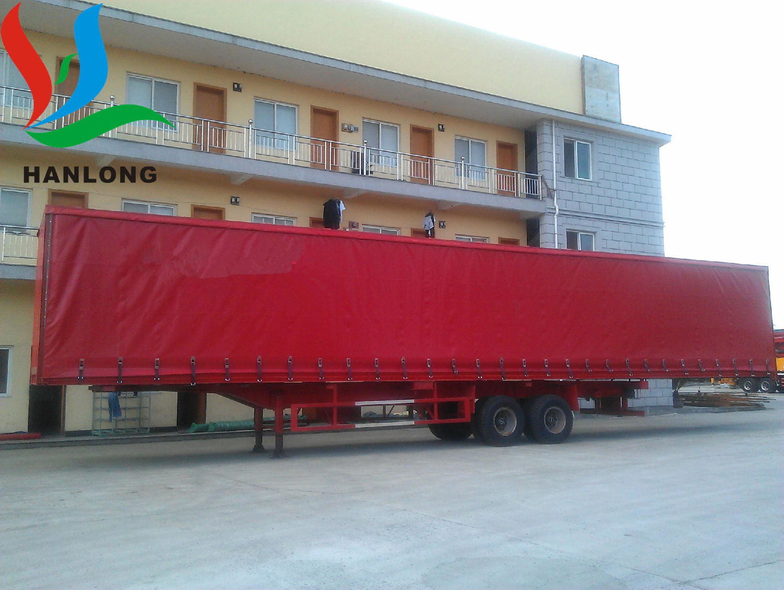 High - quality PVC tarpaulin truck tarpaulin truck side curtain cloth canoeing p 2