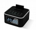 Docking Radio Clock Bluetooth Speaker 6W 1